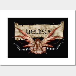 Believe Fairy Posters and Art